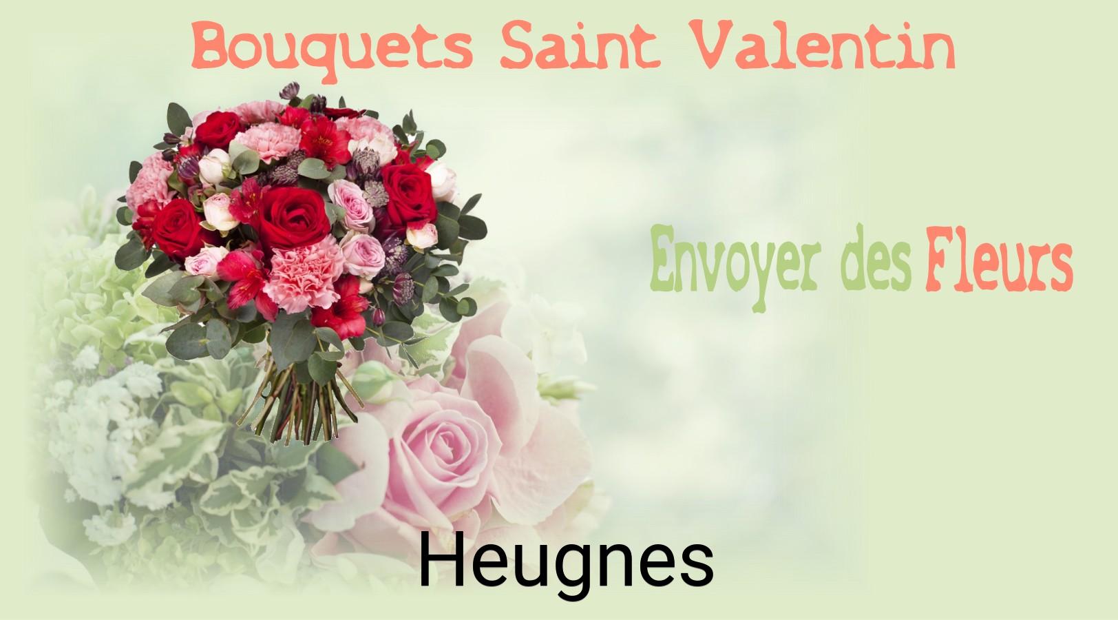 Roses de Saint-Valentin livrées à Heugnes